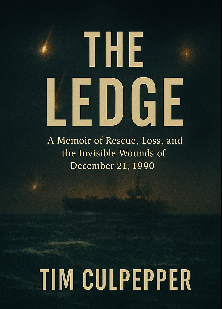The Ledge book cover by Tim Culpepper